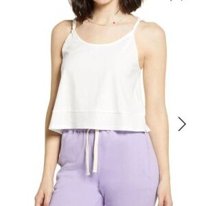 NWT BP. Twist Strap Tank in White size XS